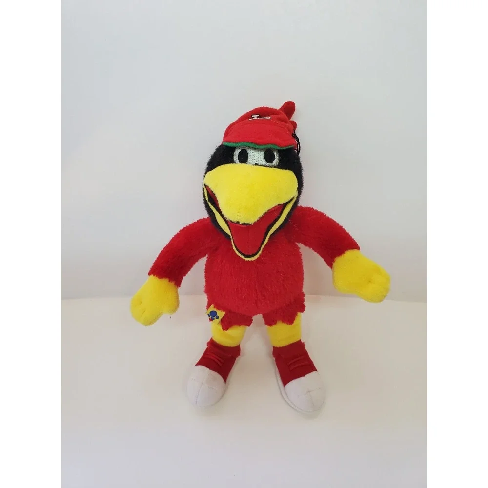 St Louis Cardinals Baseball Fredbird Build A‎ Bear Plush Stuffed Animal